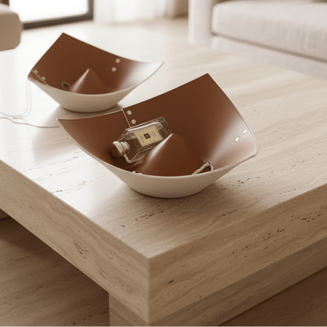 Valenza Leather Storage Tray tray - Palatium Lux