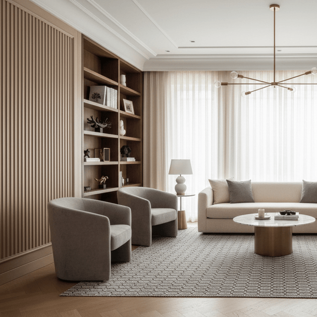 Vanta Handwoven Wool Rug - 5 x 8 Rugs - Palatium Lux