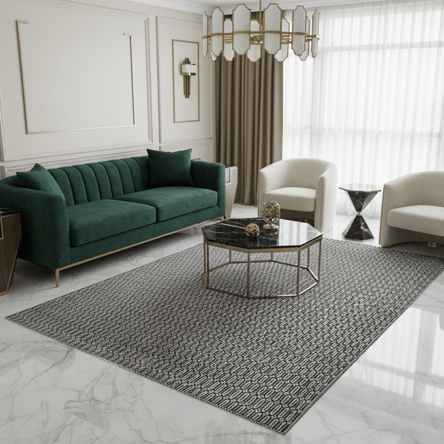 Vanta Handwoven Wool Rug - 5 x 8 Rugs - Palatium Lux