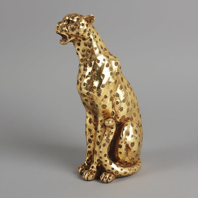 Veloro Cheetah Resin Statue statue - Palatium Lux