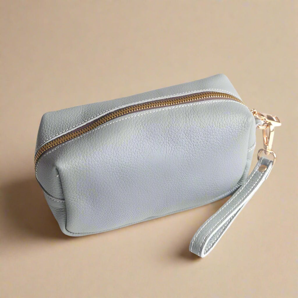 Velour Voyage Toiletry Bag leather - Palatium Lux