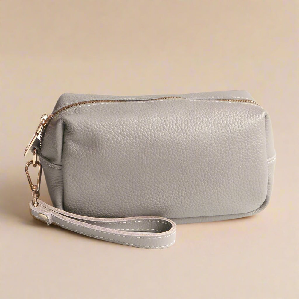 Velour Voyage Toiletry Bag leather - Palatium Lux