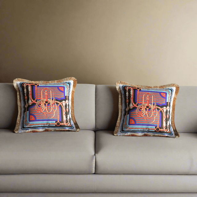 Velvet Reins Pillow Cover pillow covers - Palatium Lux