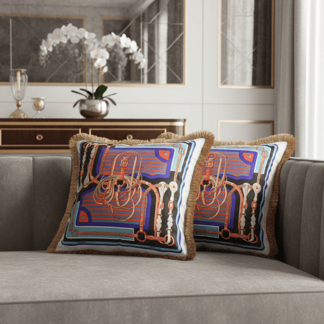 Velvet Reins Pillow Cover pillow covers - Palatium Lux