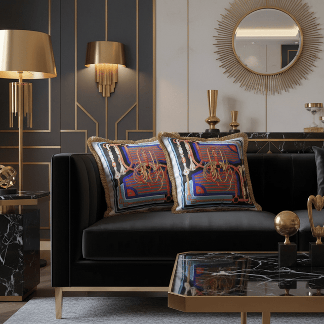 Velvet Reins Pillow Cover pillow covers - Palatium Lux