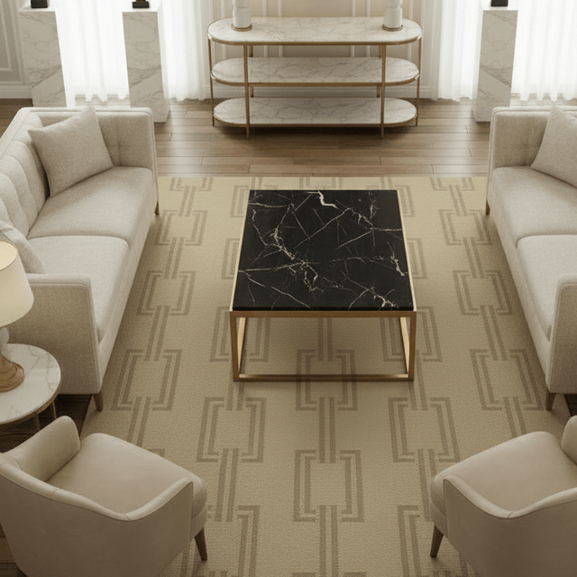 Via Aurelia Handwoven Wool Rug - 5 x 8 Rugs - Palatium Lux