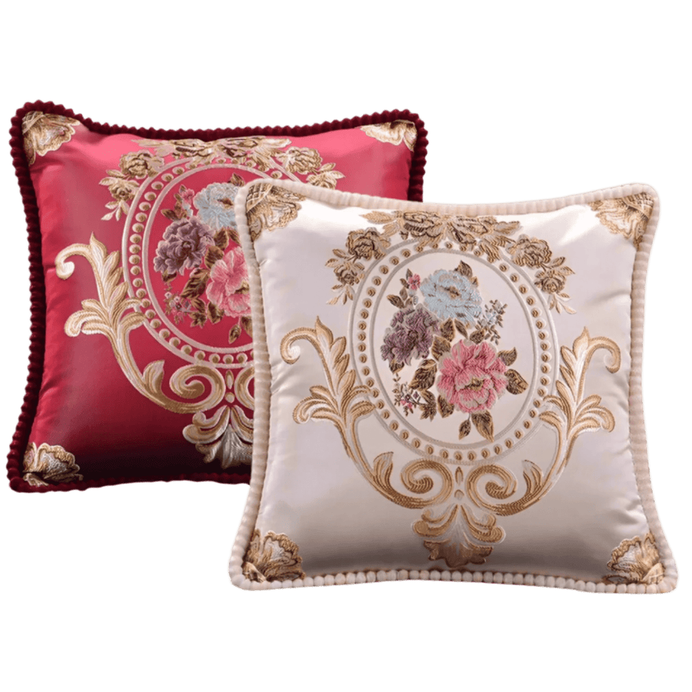 Vintage Rose Palace Pillow Cover pillow covers - Palatium Lux