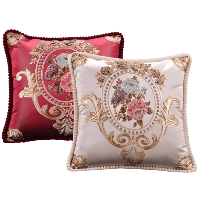 Vintage Rose Palace Pillow Cover pillow covers - Palatium Lux