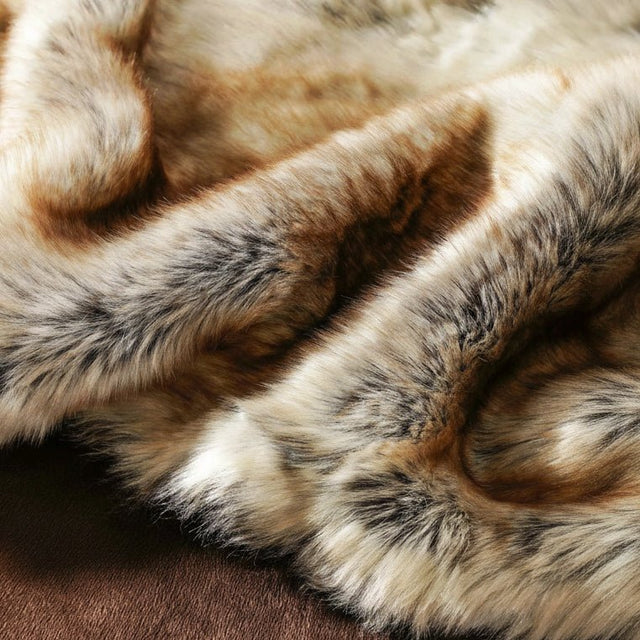 Warm Haven Faux Fur Blanket blanket - Palatium Lux
