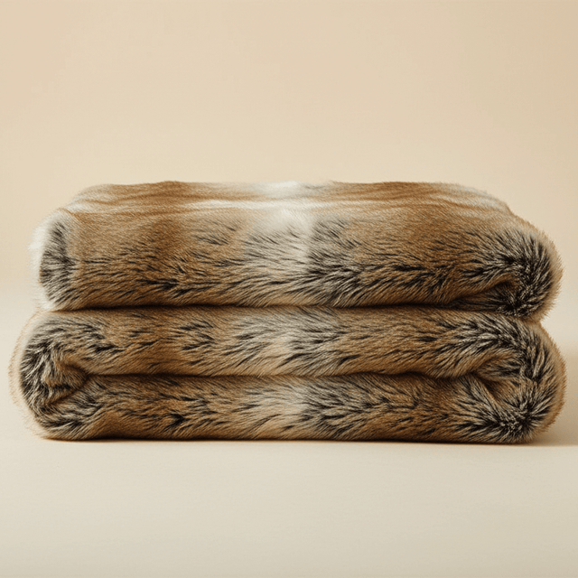 Warm Haven Faux Fur Blanket blanket - Palatium Lux