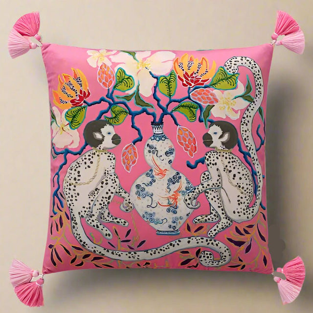 Whimsy Wonderland Velvet Pillow Covers pillow covers - Palatium Lux