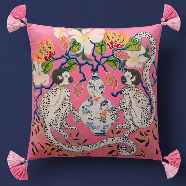 Whimsy Wonderland Velvet Pillow Covers pillow covers - Palatium Lux