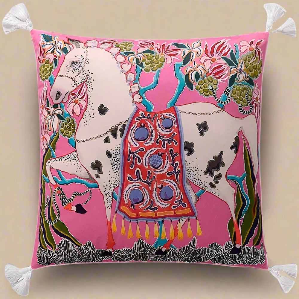 Whimsy Wonderland Velvet Pillow Covers pillow covers - Palatium Lux