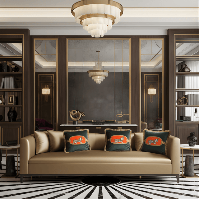 White Cheval Velvet Pillow Cover pillow covers - Palatium Lux