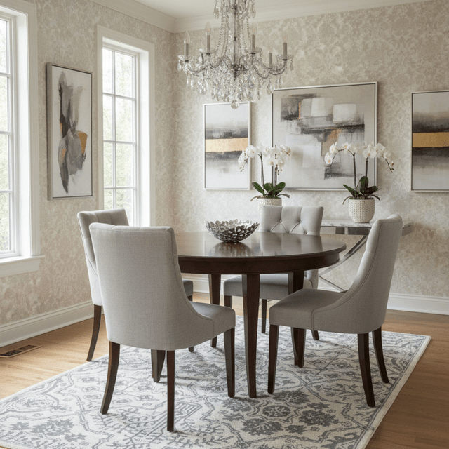 Whitmoor Hand Tufted Wool Rug - 5 x 8 Rugs - Palatium Lux