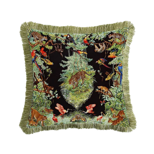 Wild Eden Pillow Cover Pillow Cover - Palatium Lux