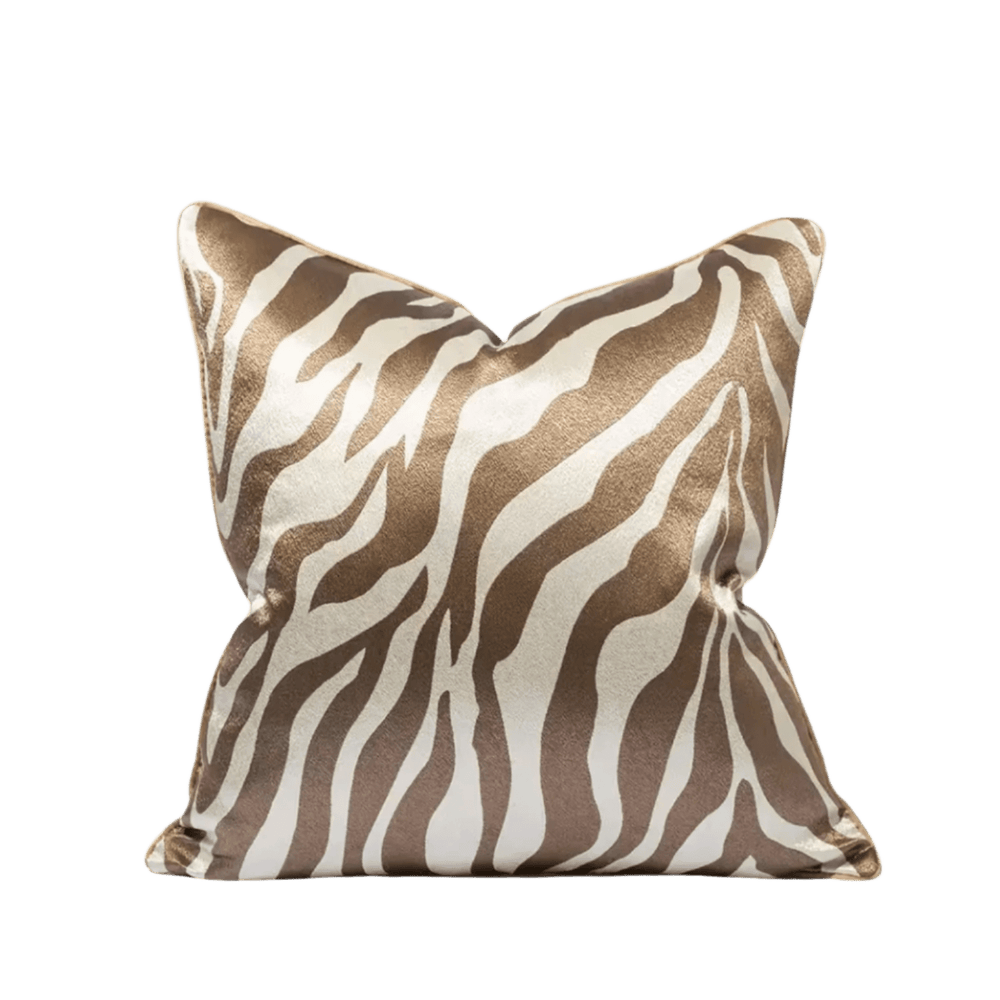 Zebra Lavish Pillow Covers Pillow Cover - Palatium Lux