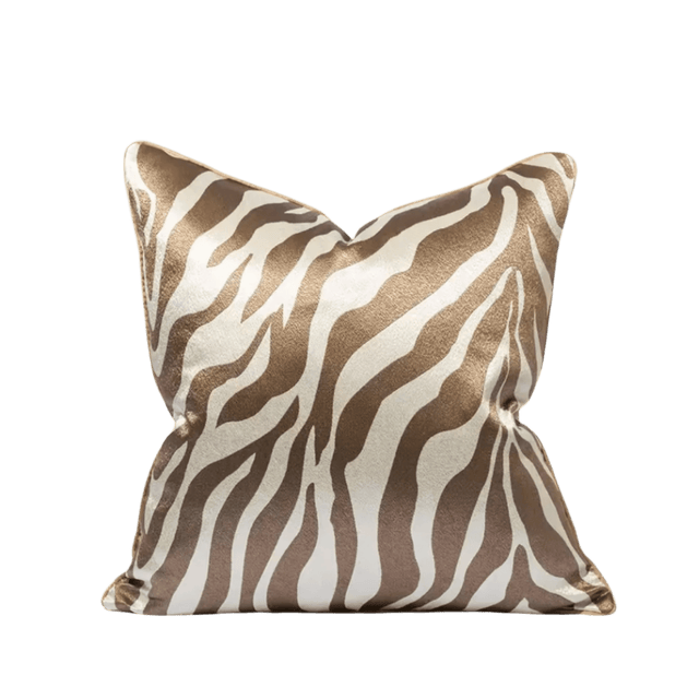 Zebra Lavish Pillow Covers Pillow Cover - Palatium Lux