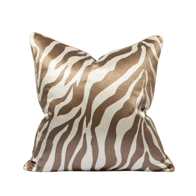 Zebra Lavish Pillow Covers Pillow Cover - Palatium Lux