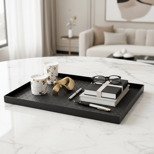 Zenia Leather Display Tray - Palatium Lux