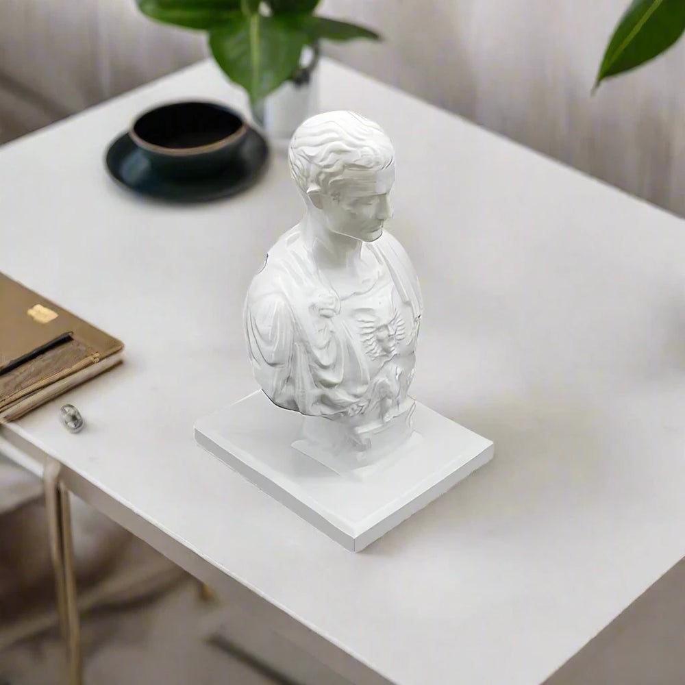 Julius Caesar Pen Holder statue - Palatium Lux