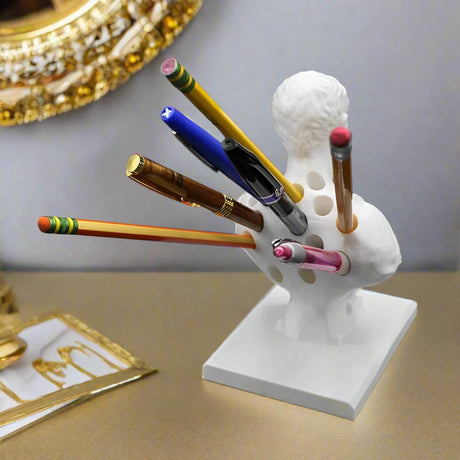 Julius Caesar Pen Holder statue - Palatium Lux