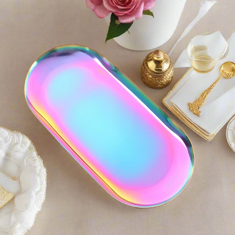 Shine Stainless Steel Jewelry Holder Tray tray - Palatium Lux