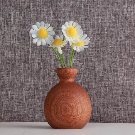 Simply Ebony Wood Vases wood - Palatium Lux