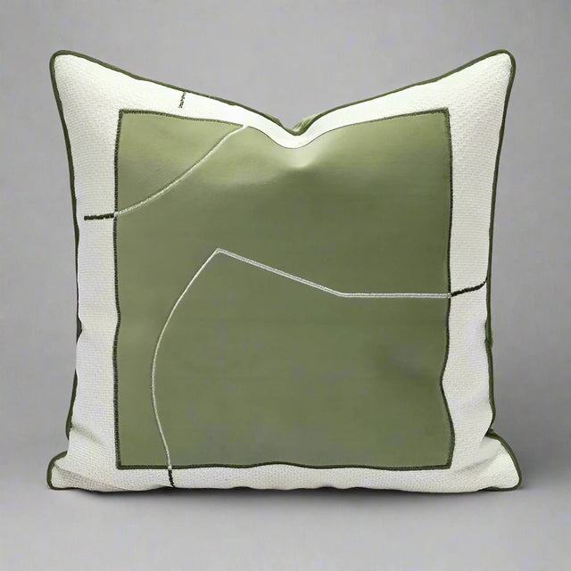 10 Shades of Green Pillow Cover Pillow Cover - Palatium Lux