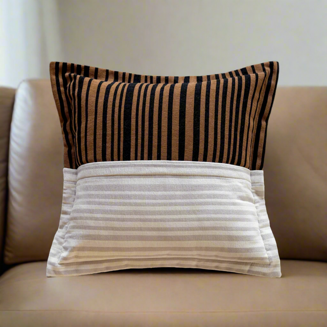 Nova Striped Pillow Cover