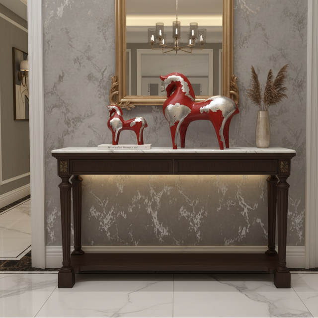 Leopold's Stallion Statues
