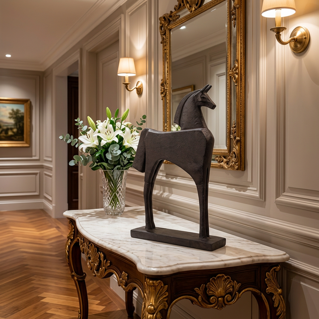 Patina Heritage Horse Statue