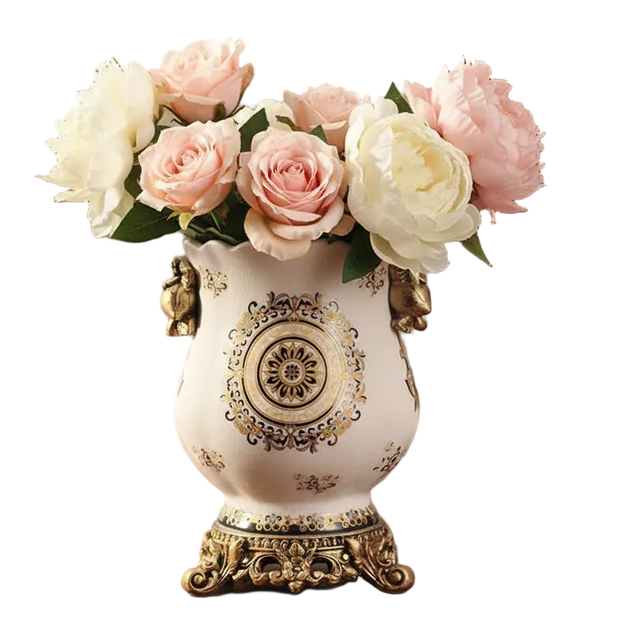 Medici Ceramic Porcelain Vase
