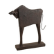 Patina Bull Statue