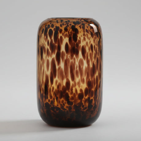 Florentine Amber Glass Vase