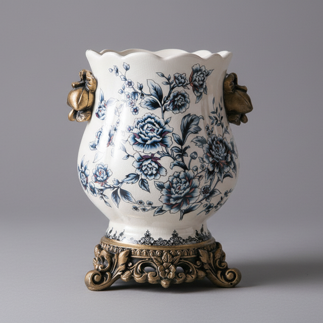 Monet Ceramic Porcelain Vase