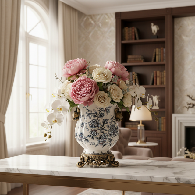 Monet Ceramic Porcelain Vase