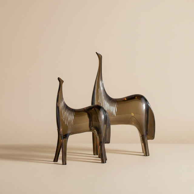 Mirage Modern Horse Statues (Set of 2)