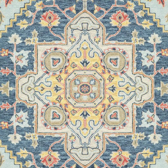 Darya Hand Tufted Wool Rug - 5 x 8