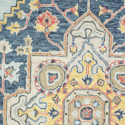 Darya Hand Tufted Wool Rug - 5 x 8