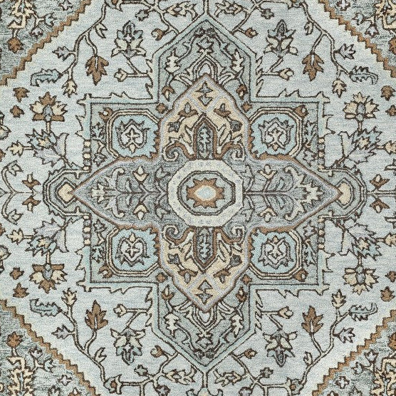 Parisa Hand Tufted Wool Rug - 5 x 8