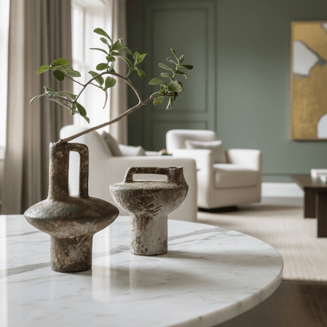 Ancient Vessel Antique Ceramic Vase - Palatium Lux