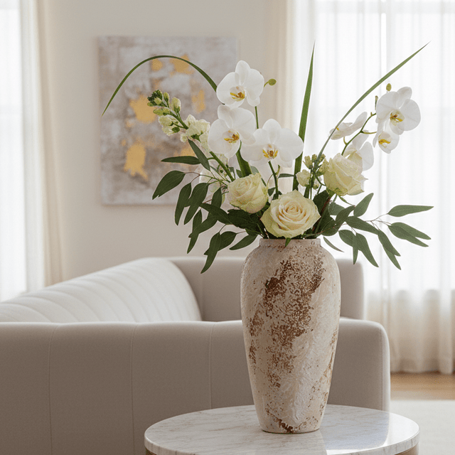 Antiqua Patina Ceramic Vase Vase - Palatium Lux