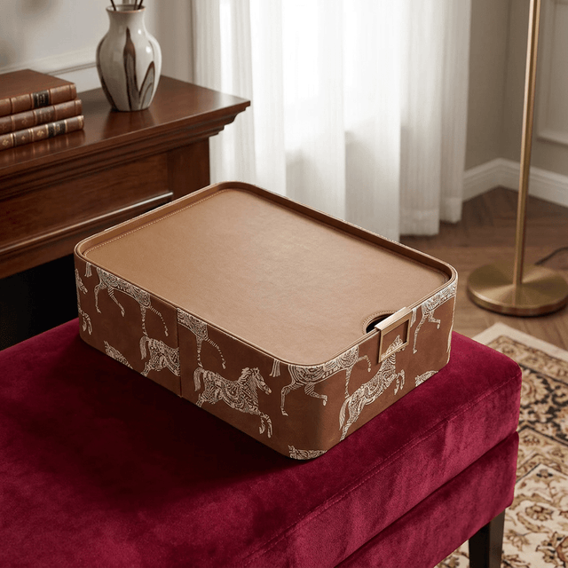 Arabian Royale Storage Box Organizer leather - Palatium Lux