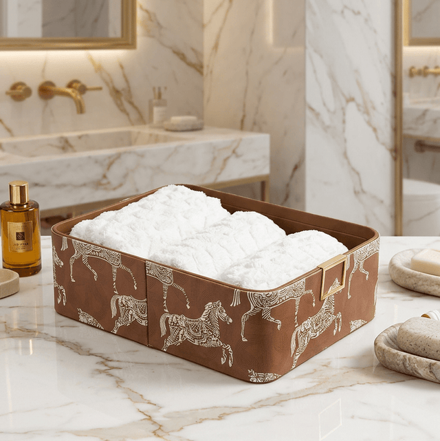 Arabian Royale Storage Box Organizer leather - Palatium Lux