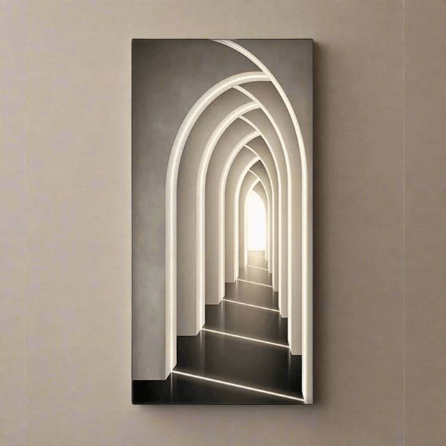 Arc of Light Canvas canvas - Palatium Lux