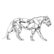 Aristocrat Jaguar Sculpture statue - Palatium Lux