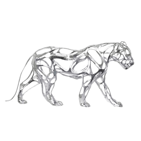 Aristocrat Jaguar Sculpture statue - Palatium Lux