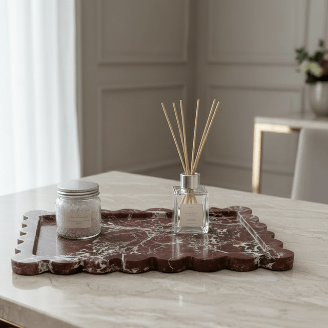 Aurelia Royale Plum Display Tray - Palatium Lux