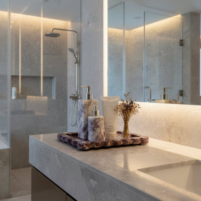 Aurelia Royale Plum Display Tray - Palatium Lux